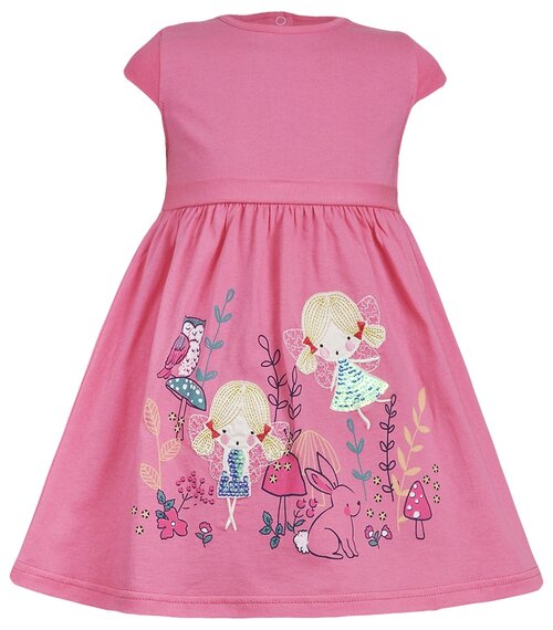 Платье Luneva, размер 104, розовый