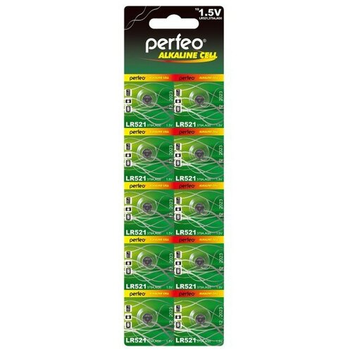 Батарейки Perfeo LR521/10BL Alkaline Cell 379A AG0