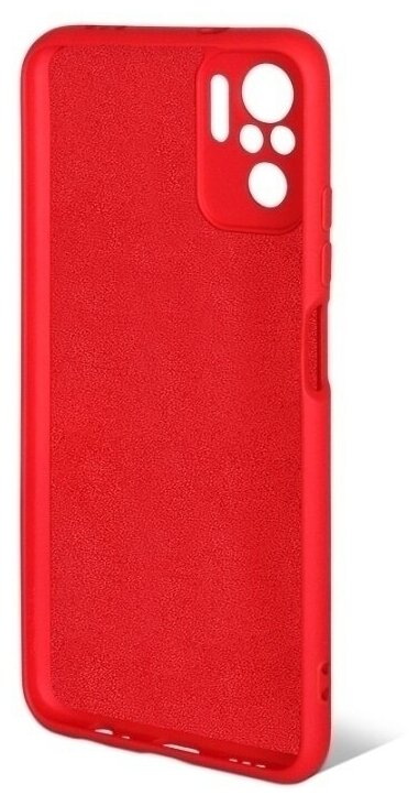 Чехол (клип-кейс) DF xiOriginal-19, для Xiaomi Redmi Note 10/10S, красный [df ] - фото №7