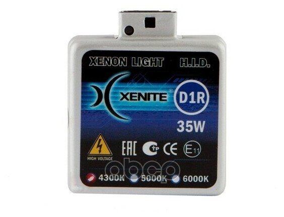 Ксеноновая Лампа Xenite D1r Premium Яркость +20% (4300к) (Упаковка 1 Шт.) Гарантия 2 Года Xenite арт. 1002001