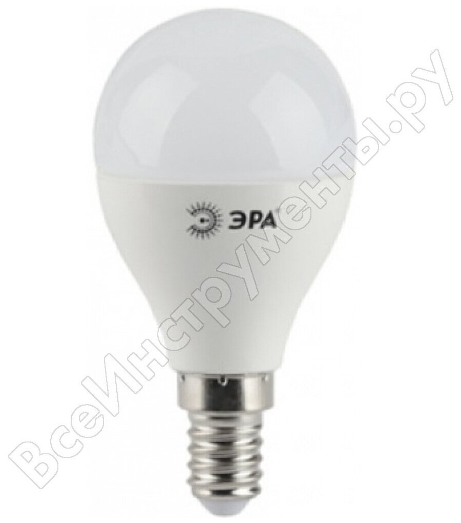 Светодиодная лампа ЭРА LED smd P45-7w-827-E14