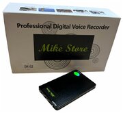 Цифровой мини диктофон Mike Store DK-02 - 8 Gb встроеной памяти/до 100 часов записи/датчик звука/шумоподавление.