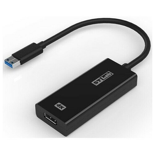 Переходник USB A (M) - DisplayPort (F), ST-Lab U-1380 аксессуар st lab usb a hdmi u 1510