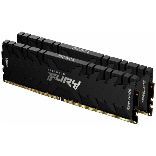 Оперативная память DIMM 16 Гб DDR4 3600 МГц Kingston Fury Renegade Black KF436C16RBK216 PC4-28800 2x8 Гб 814900₽