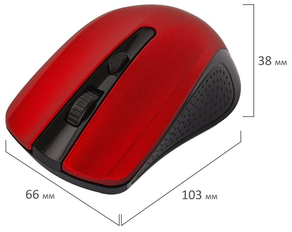 Мышь Sonnen V99 USB Red 513529