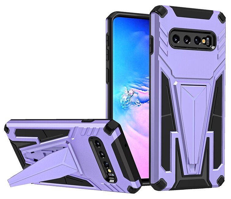 Чехол Rack Case для Samsung Galaxy S10 фиолетовый