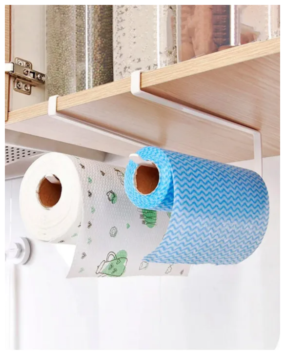 Держатель для бумажных полотенец подставка держатель для бокалов кружек крышек полотенцедержатель органайзер для кухни
