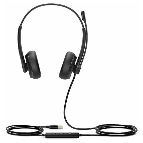 Гарнитура проводная Yealink UH34 Dual UC черный 5240₽