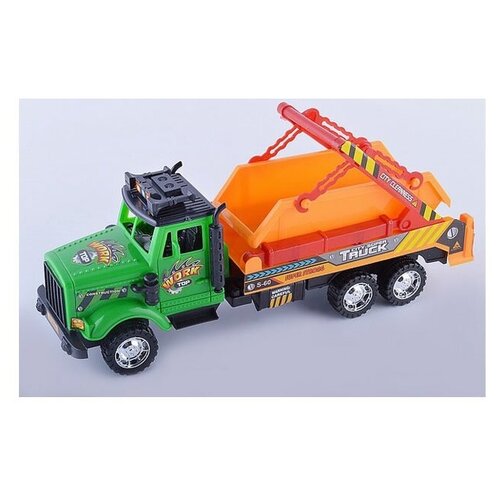 Машина инерционный мусоровоз, арт. 6006F