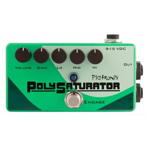 Pigtronix Pso Polysaturator Overdrive эффект гитарный овердрайв/дисторшн педаль эффектов примочка для бас гитары pigtronix pso polysaturator overdrive