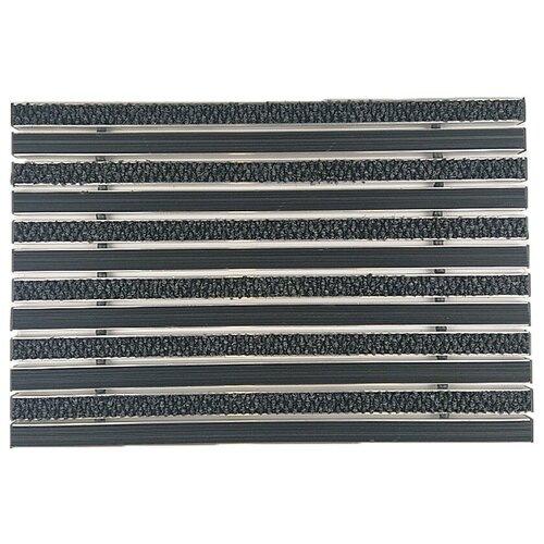 Придверный грязезащитный коврик Резина Текстиль (Коврик придверный) 590 мм / 390 мм