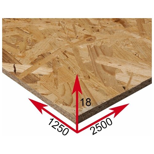 ОСБ-3 Калевала 1250x2500x18мм