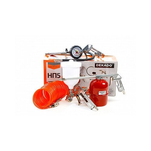 Набор пневмоинструментов для компрессора НП5 5 предметов пневмоинструмента к компрессору 489000₽