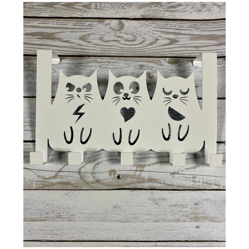 Крючок настенный для полотенец, одежды в ванную, кухню, прихожую. Вешалка 5крюч в квартиру дом дачу