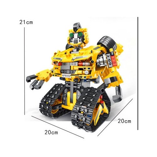 Креативный конструктор Robot 675002 с пультом управления. 901 деталь.