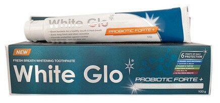 Зубная паста White Glo с пробиотиками 100г - фото №7