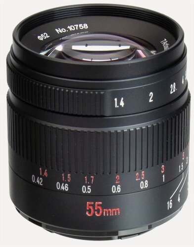 Изображение товара Объектив 7artisans 55mm F1.4 II Sony E, черный