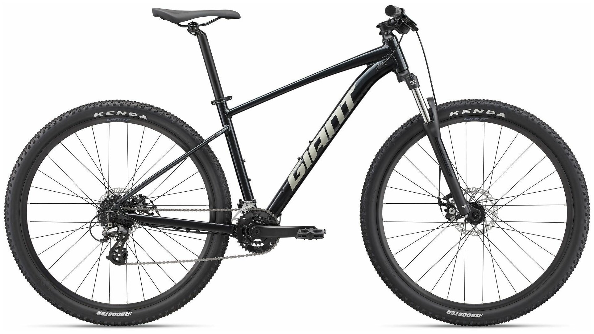 Велосипед горный Giant Talon 4, XS, Metallic Black