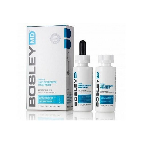 Bosley MD Hair Regrowth Усилитель роста волос для мужчин For Men Hair Regrowth Treatment 5 Dropper 260мл 6997₽