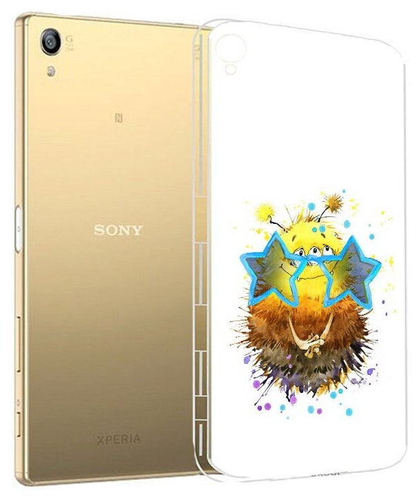 Чехол задняя-панель-накладка-бампер MyPads Буня для Sony Xperia Z5 Premium/Z5 Premium Dual E6853/E6883 5.5 противоударный