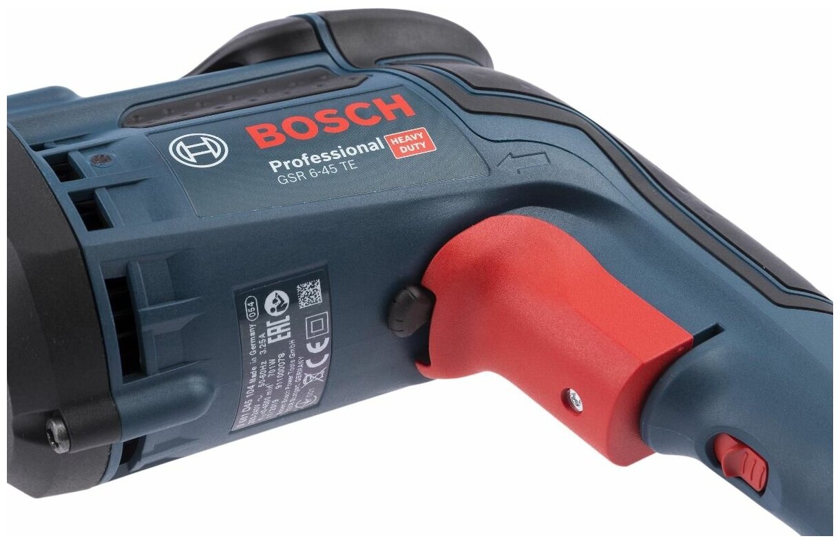 Шуруповерт сетевой Bosch GSR 6-45 TE - фотография № 5