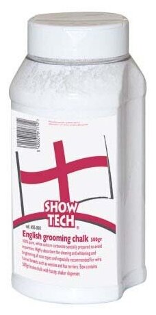 ShowTech English Grooming Chalk грумерская пудра белая 500 г