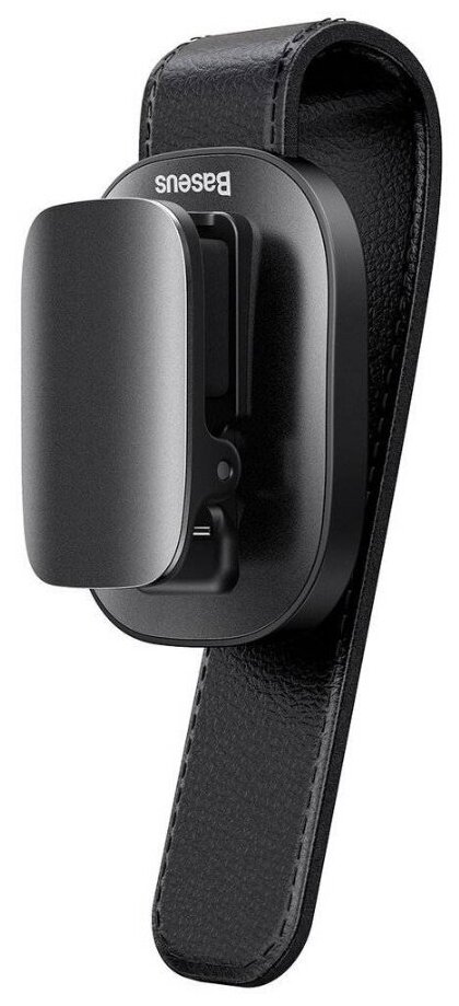 Зажим для очков Baseus Platinum Vehicle Eyewear Clip Clamping Type Black (ACYJN-B01)