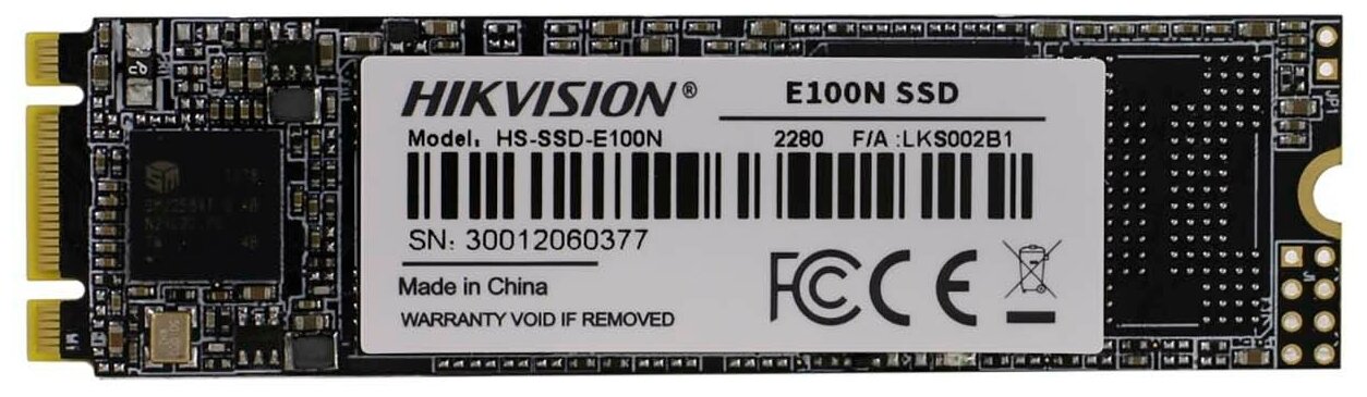 Внутренний SSD накопитель Hikvision 256GB E100N (HS-SSD-E100N/256G)