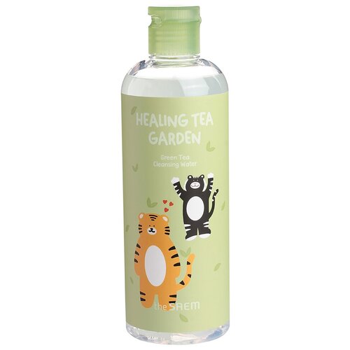 Средство для снятия макияжа The Saem Healing Tea Garden Green Tea Cleansing Water, 400 мл