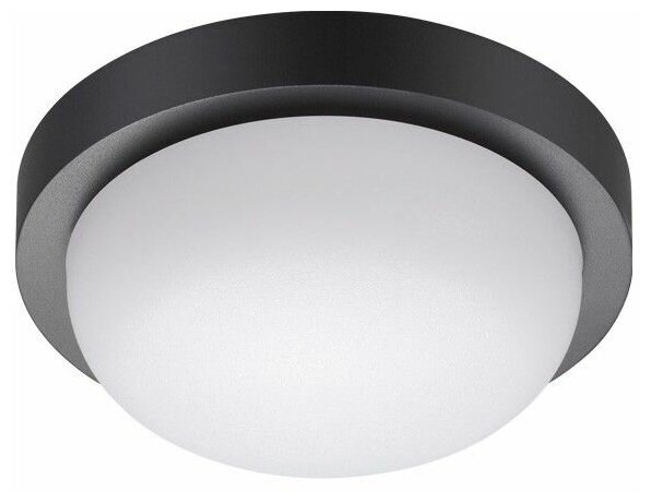 NOVOTECH 358015 STREET NT19 357 черный Ландшафтный светильник IP65 LED 4000К 12W 220V OPAL