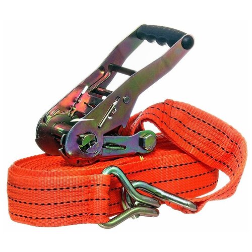 Стяжка груза с храповиком 196 мм. 10 м. 50 мм. 2000-4000 кг.