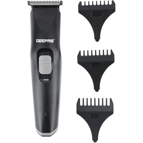 Машинка для стрижки волос GEEPAS GTR8126N черная с серой кнопкой 54900₽