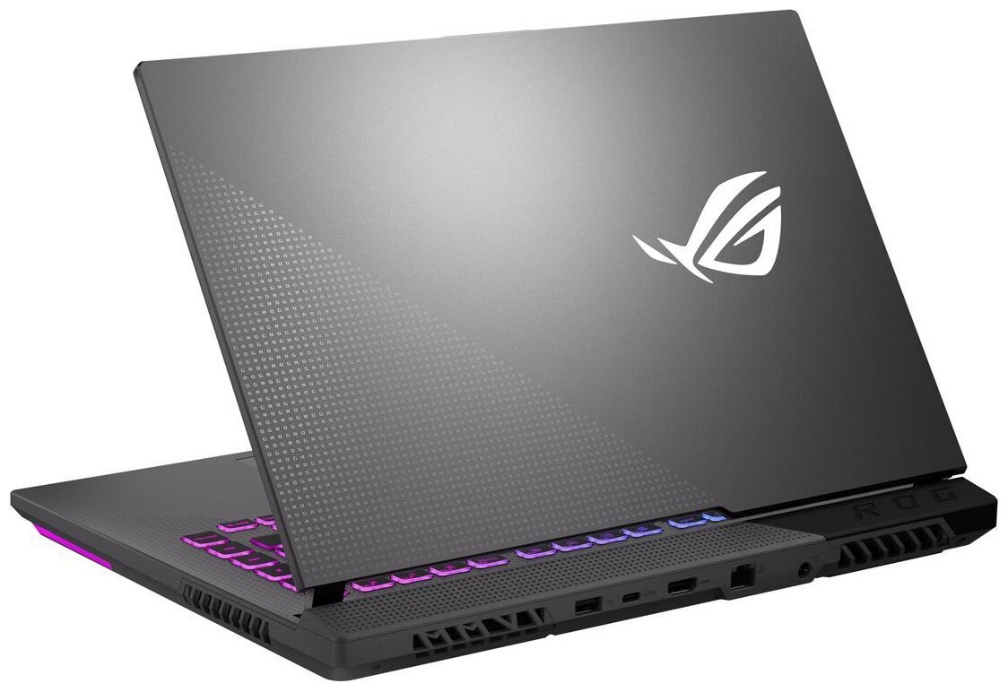 Ноутбук ASUS G513IM-HN057 Core AMD R7-4800H16Gb512Gb SSD156 WQHD IPS 144Hz GeForce RTX3060 6GbWiFiBTCamIllum RGB KBno OS20KgEclipse Gray 90NR0522-M00940