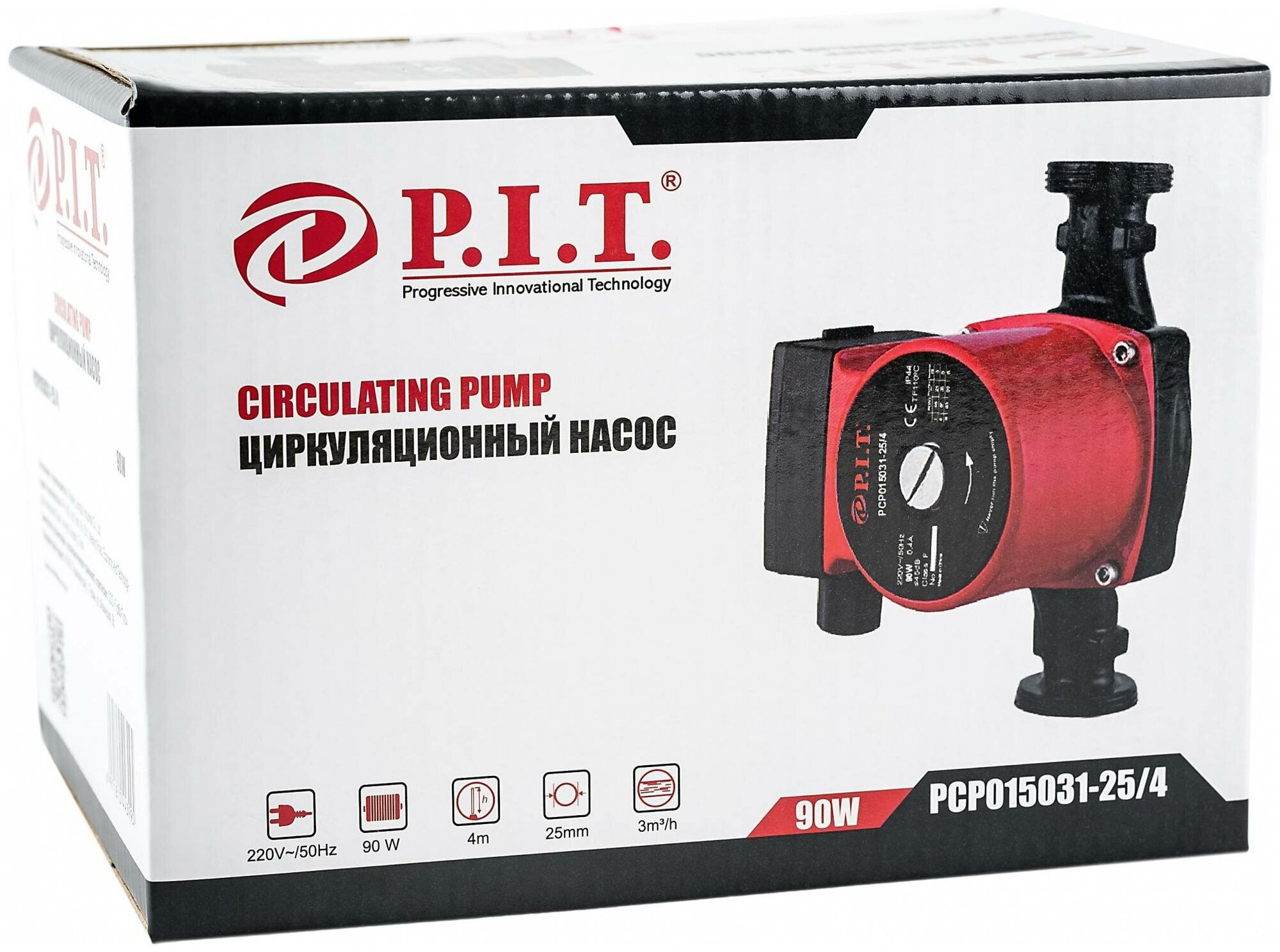 Насос циркуляционный PIT PCP015031-25/4 - фотография № 6