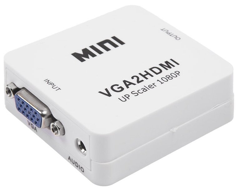 Конвертер VGA с аудио 3,5 мм на HDMI Full HD 1080р REXANT