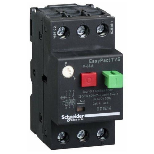 Выключатель авт. 9-14А Schneider Electric GZ1E16, 1шт