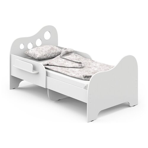 Кровать подростковая Baby Master Asne 160х80 слоновая кость