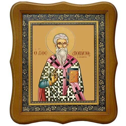 Дионисий Ареопагит Апостол от 70-ти, Афинский, епископ. Икона на холсте.