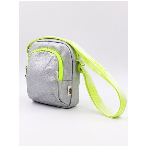 Сумка кросс-боди Вольный ветер, серебряный