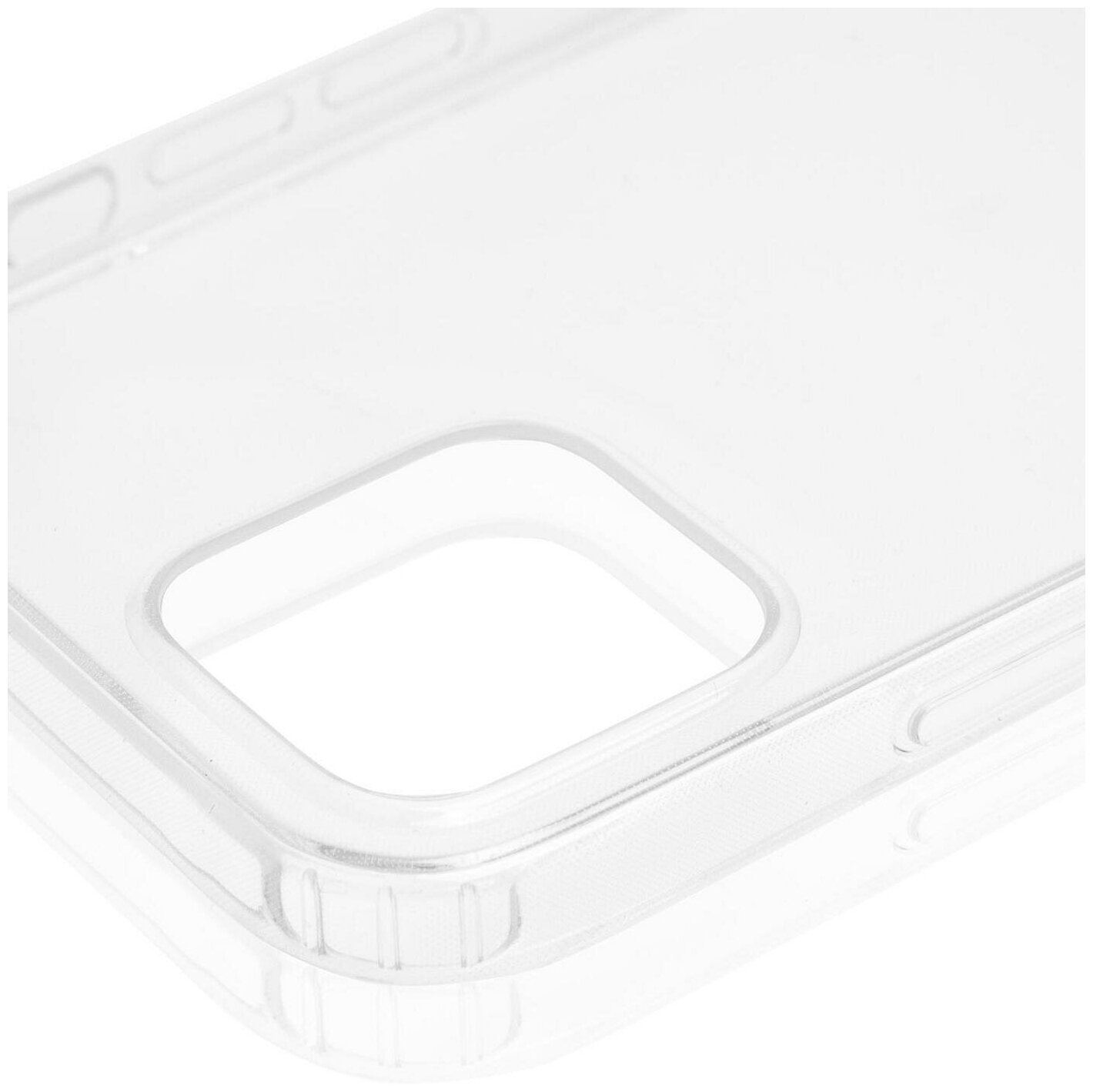 Чехол для iPhone 12 и iPhone 12 Pro, силиконовый чехол, тонкий, с защитой блока камеры, прозрачный