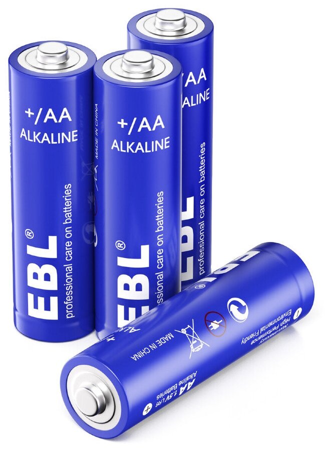 Комплект батареек EBL AA 2700mAh (4шт)