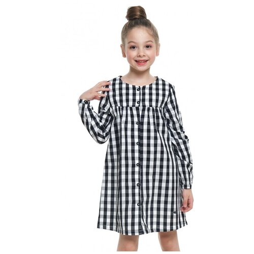 фото Платье mini maxi, модель 4857, цвет белый/черный, размер 122