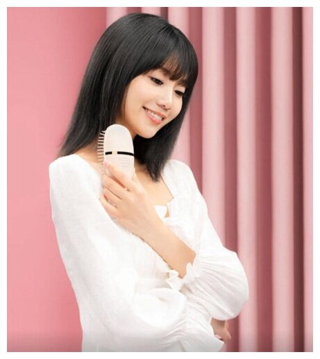 Ионизирующая расческа Xiaomi Smate Negative Ion Hair Care White (SC-A01) - фотография № 5