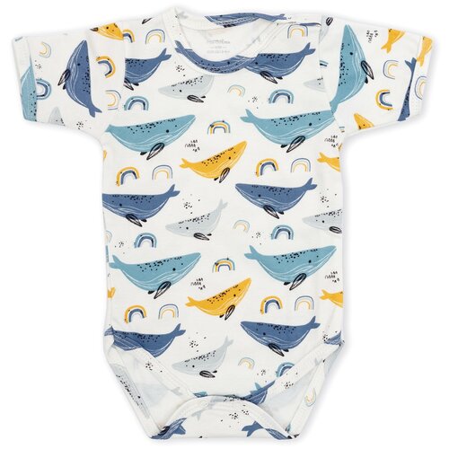 Forest kids Боди с коротким рукавом 56, Whales