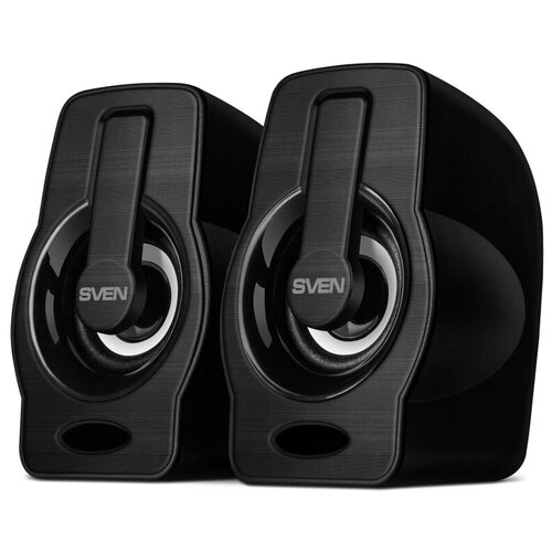Акустическая система 20 SVEN 255 черный USB 2x3 ВтRMS подсветка 429600₽