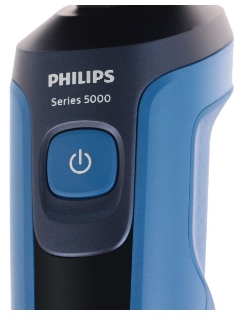 Электробритва Philips S5466/17 Series 5000, синий - фотография № 6