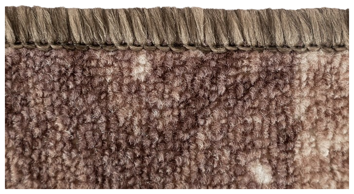 Ковровая дорожка Витебские ковры p2024/a6p/100, бежевый, 2 х 2 м - фотография № 3