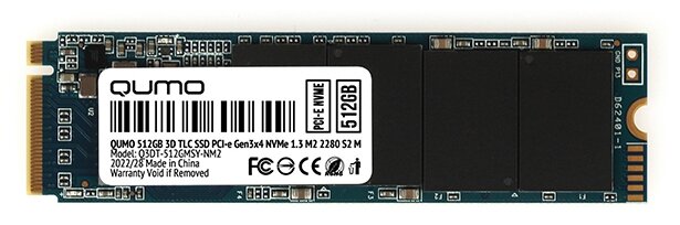 Жесткий диск Qumo 512GB QM Novation Q3DT-512GMSY-NM2 .
