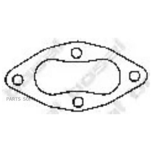 bosal 256084 256-084_прокладка\ vw sharan 2.0i 95-00