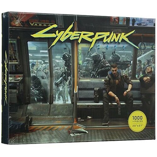 Пазл Cyberpunk 2077 Metro Life пазл cyberpunk 2077 v male 500 элементов